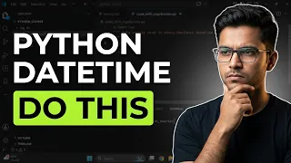 Python Datetime Module Tutorial Date Time Formatting Timedelta Real Examples