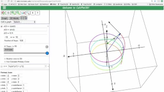 Animating Motion in CalcPlot3D