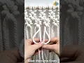 Basic Half Hitch Flower Knots Tutorial Macrame