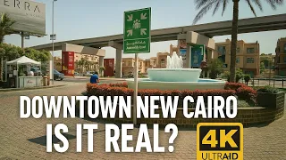4K City Walk - The Modern Heart of New Cairo Downtown New Cairo