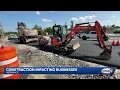 Merrimack business owners complain of ongoing road construction