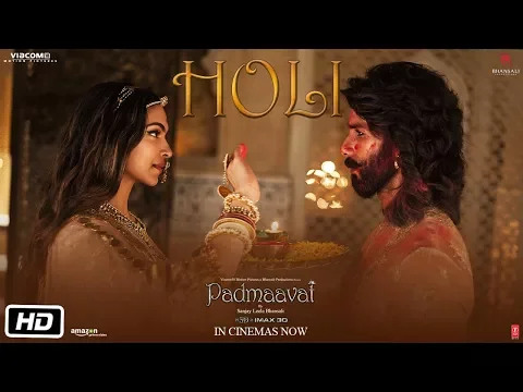 Download MP3 Full Video:  Holi (Manganiyars & Langa's folk song) | Padmaavat | Deepika Padukone | Shahid Kapoor