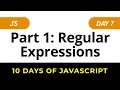 HackerRank 10 Days of JavaScript Solutions Regular Expressions - Part 1 Day 7