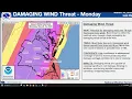 NWS Wakefield 3 pm Severe Weather Update - Monday March 16 2026