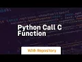 python call c function