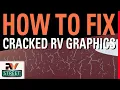 How to fix Cracked Faded RV graphics Easy DIY job