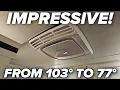 WOW Dropped From 103 down to 77 with this Inverter AC from Turbro