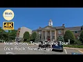 4K60 New Jersey Town Driving Tour Glen Rock New Jersey