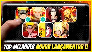 TOP 7 MELHORES GAMES DE NARUTO MOBILE DA X7GAME! (2025)