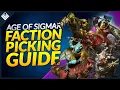 Age of Sigmar Factions Picking Guide - How to Choose Your First Age of Sigmar Army for 4th Edition