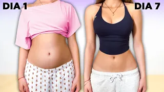 Como Tener CINTURA DE AVISPA y ABDOMEN PLANO En 7 DÍAS - Rutina Reducir Cintura EN CASA | Pau Fit