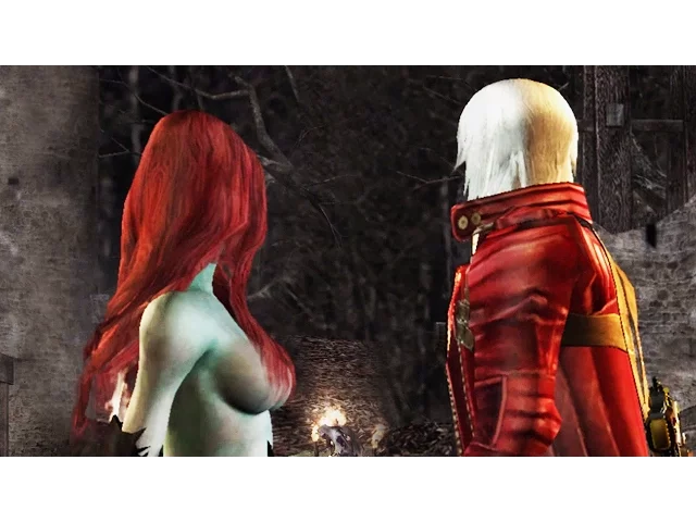 RE4 UHD - Devil May Cry 3 Mod DEMO: Cutscenes run