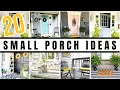 20 Of The BEST Tips For Styling A Small Front Porch
