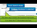 Ovid Help The Database Field Guide