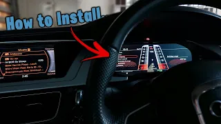 How to Install a Digital Cluster in a Audi 5