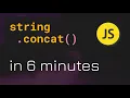String concat String Concatenation in JavaScript Programming Hindi