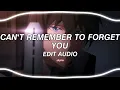 Download Lagu Can't Remember To Forget You || Shakira ft. Rihanna (edit audio)