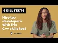 Hire mid-level developers with TestGorilla s C skills test