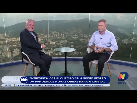 Entrevista: Gean Loureiro fala sobre gestão da pandemia e novas obras para a Capital