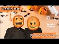 Pumpkin Head Photoshoot Challenge So we did it Spook-tivities