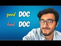 Identify good software documentation from bad ones