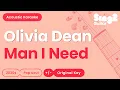 Download Lagu Olivia Dean - Man I Need (Acoustic Karaoke)