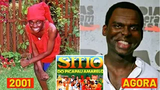 ANTES e AGORA de ATORES do SÍTIO do PICAPAU AMARELO 2001 | ANTES e DEPOIS