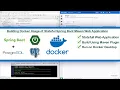 Build Docker Image of Spring Boot Web App with JDK8 Tomcat JSP JSTL and Access Host PostgreSQL