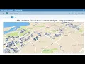 SAP Analytics Cloud Custom Widget - Singapore Map