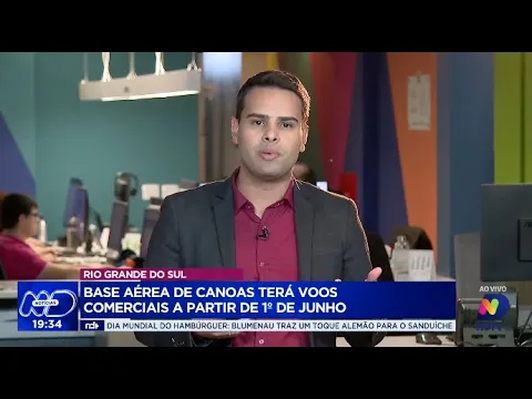 Rio Grande do Sul: Base Aérea de Canoas terá voos comerciais a partir de 1º de junho