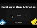 Create a different Hamburger Menu Animation using HTML CSS and JS