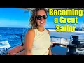 She s becoming a great sailor