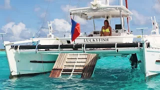 OOPS! FORGOT TO CLEAR CUSTOMS – Ep 30 Sailing Luckyfish