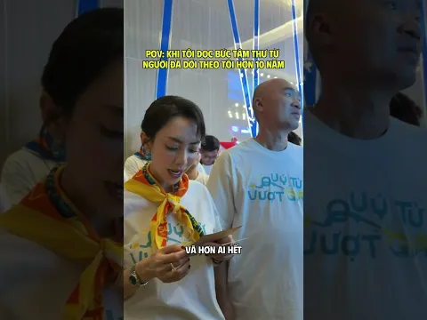 POV: Khi tôi đọc thư từ người đã dõi theo tôi hơn 10 năm