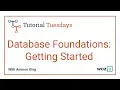 Woz U Learn to Code Getting Started with Database Foundations