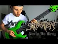 Download Lagu Suffocation   Souls To Deny (7 string guitar cover) raw pratice video (read the description)
