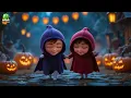 Five Skeletons In The Bed 🎃 Spooky Funny Halloween Song For Children | Hoopla Halloween