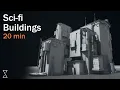 Houdini sci-fi Buildings Tutorial
