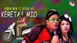 Download ASWIN WIN ft RISKA AYE - KERETA MIO (Official Music Video) | Komedi kocak jawanese. MP3
