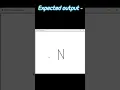 How to Draw an Alphabet N using a Python Turtle Module
