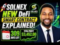 Solnex NEW DeFi Smart Contract Explained 309 Days Left 3 452 00 Profit