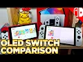 OLED Nintendo Switch Comparison Unboxing