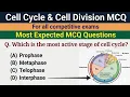 Cell Division MCQ - MCQ on Cell Cycle and Cell Division