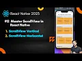 Master ScrollView Just in React Native