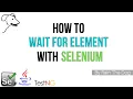 Wait for element without using ExpectedConditions Advanced Selenium tutorial