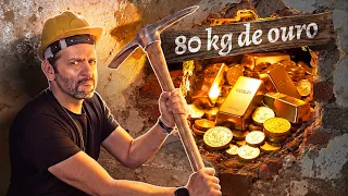 O PEDREIRO que achou um TESOURO na parede
