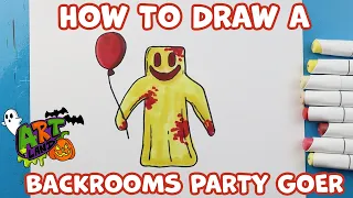 How to Draw a Backrooms Partygoer