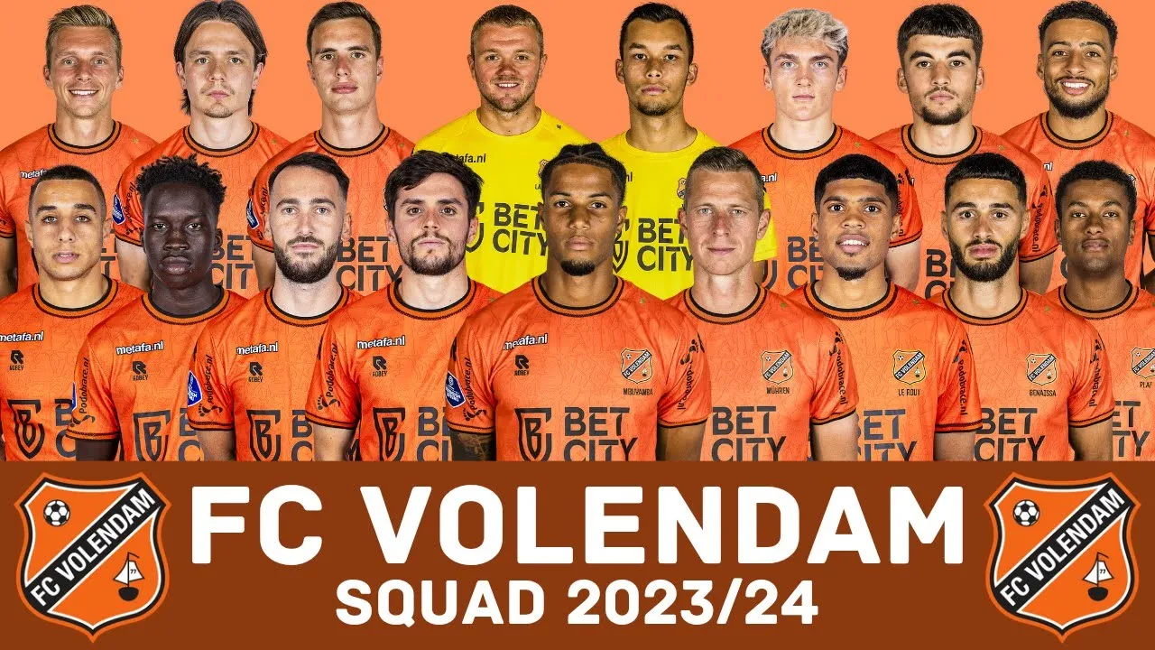 FC VOLENDAM Squad Season 2023/24 | FC Volendam ...