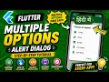 How to Create Multi-Option Alert Dialog in Flutter Android App IT WALA HINDI-
