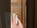 How to set the TSA lock